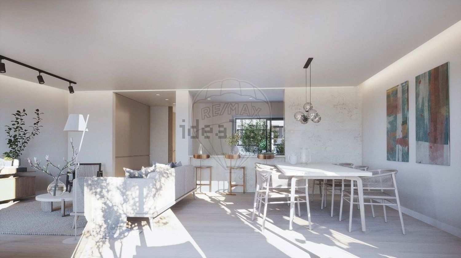 公寓 t3出售在Rua Almirante Gago Coutinho s/n - 客厅