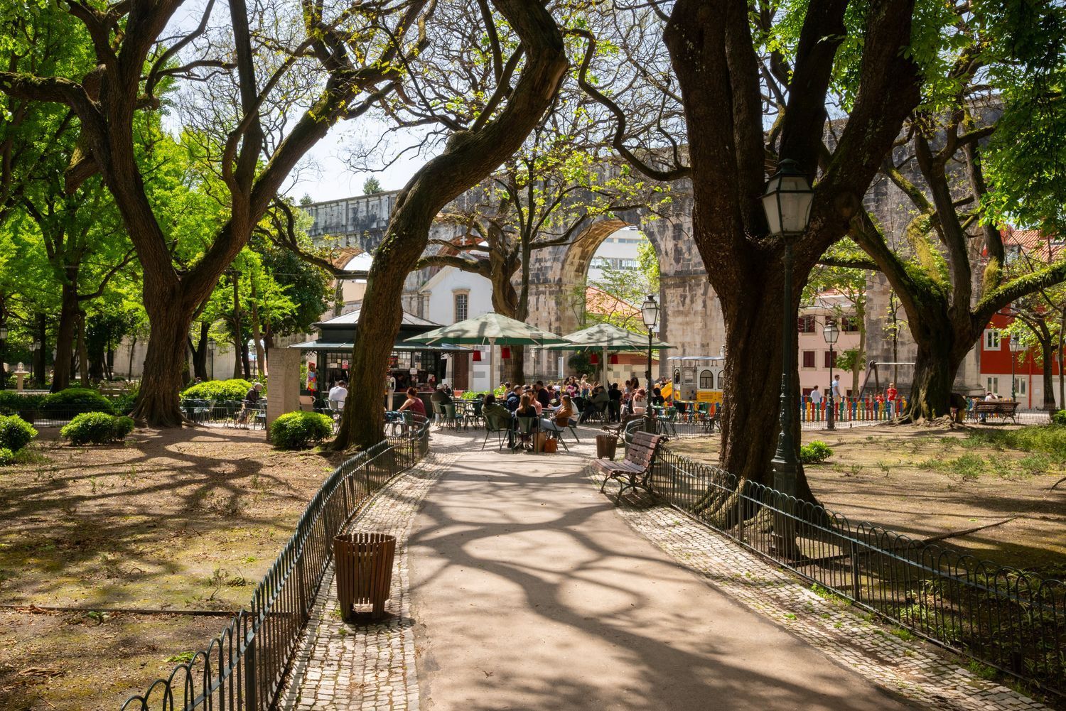 出租公寓 t3在Amoreiras - Rato - 花园