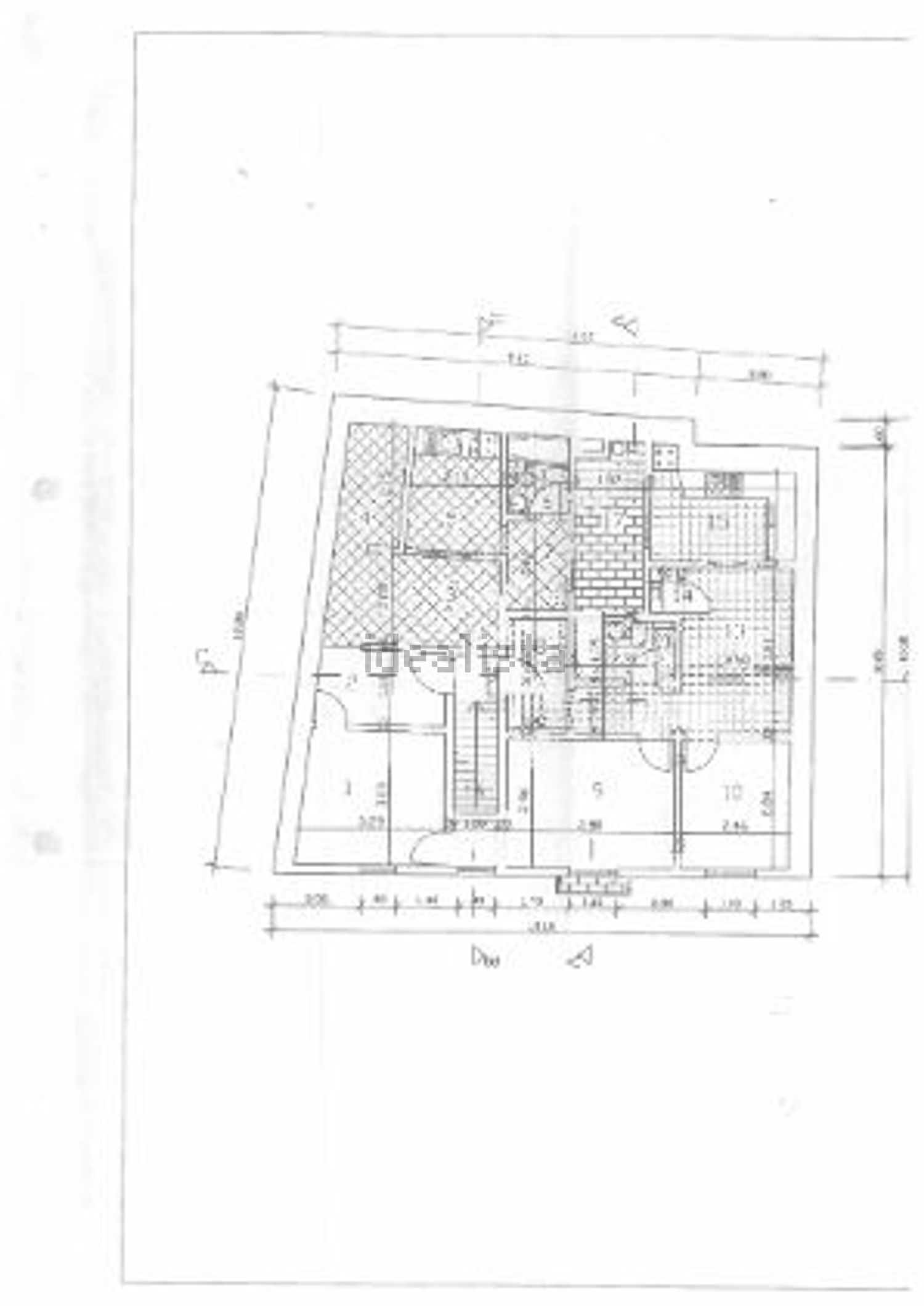 公寓 t1出售在Rua do Funchalinho - 平面图