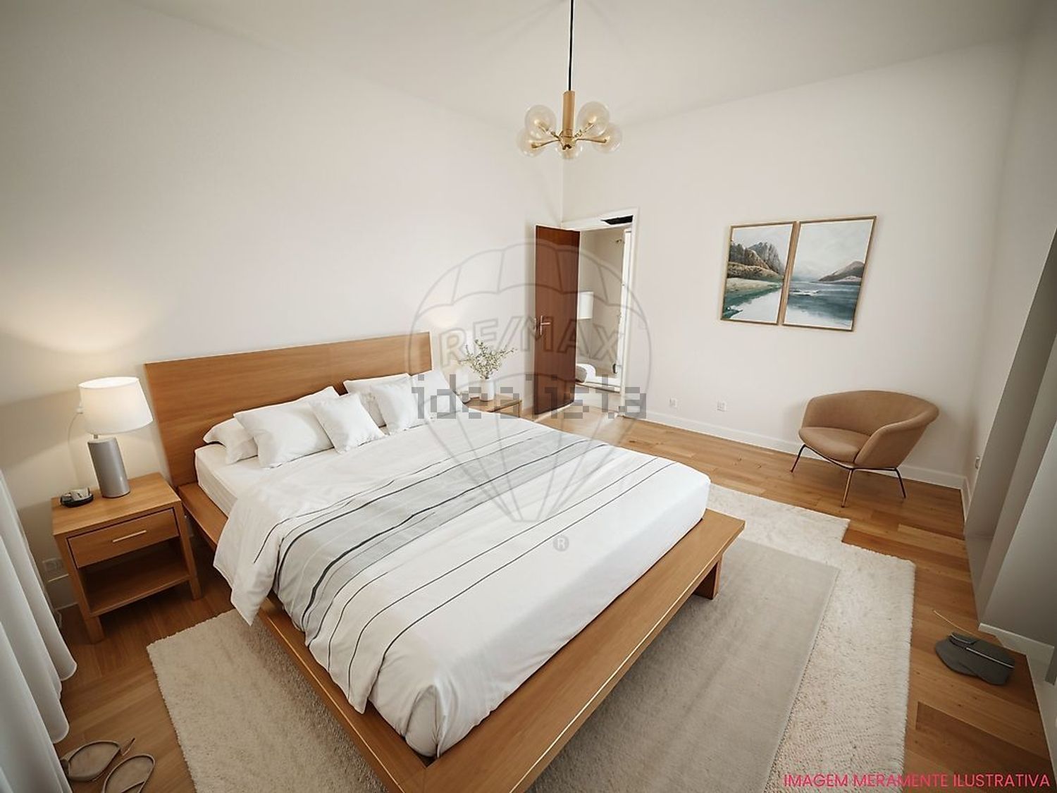 小楼房或独栋别墅出售在Lamas e Cercal - 卧室