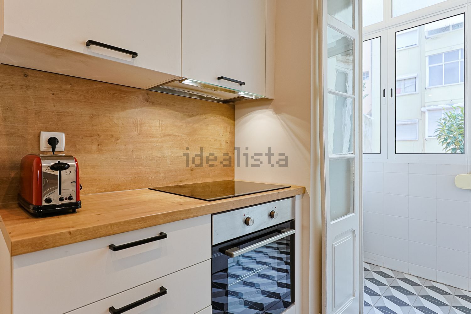 出租公寓 t1在Rua Martins Sarmento - 厨房