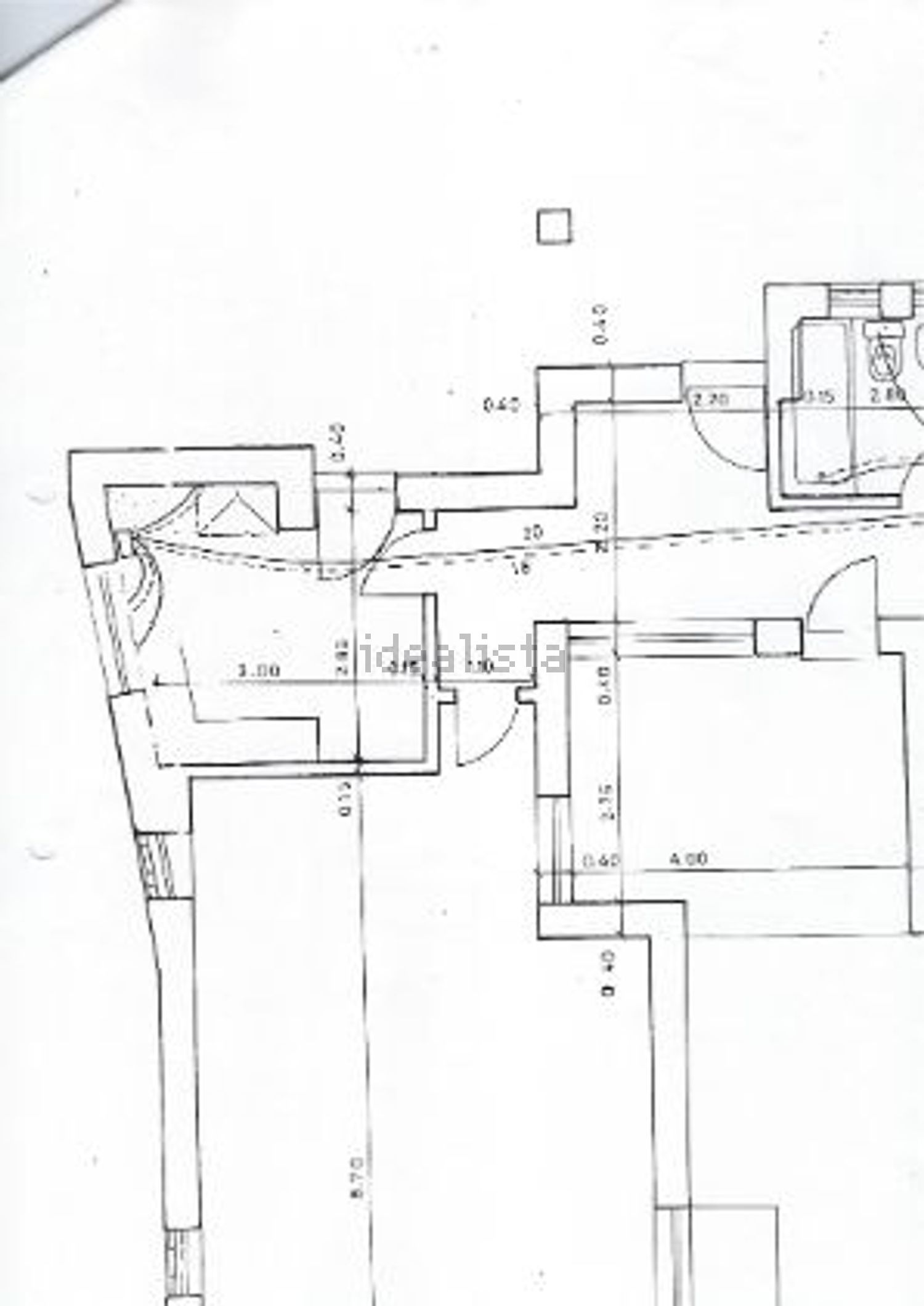 小楼房或独栋别墅出售在Rua das Quintas - 平面图