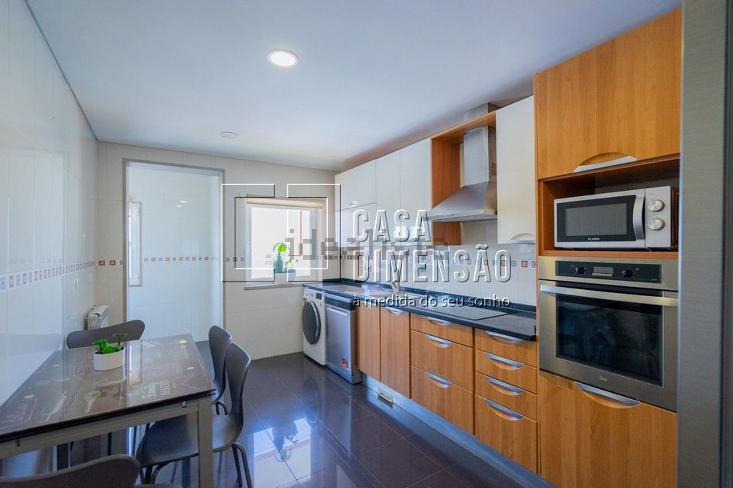 出租公寓 t2在Serra de Carnaxide - Parque de Santa Cruz - 厨房