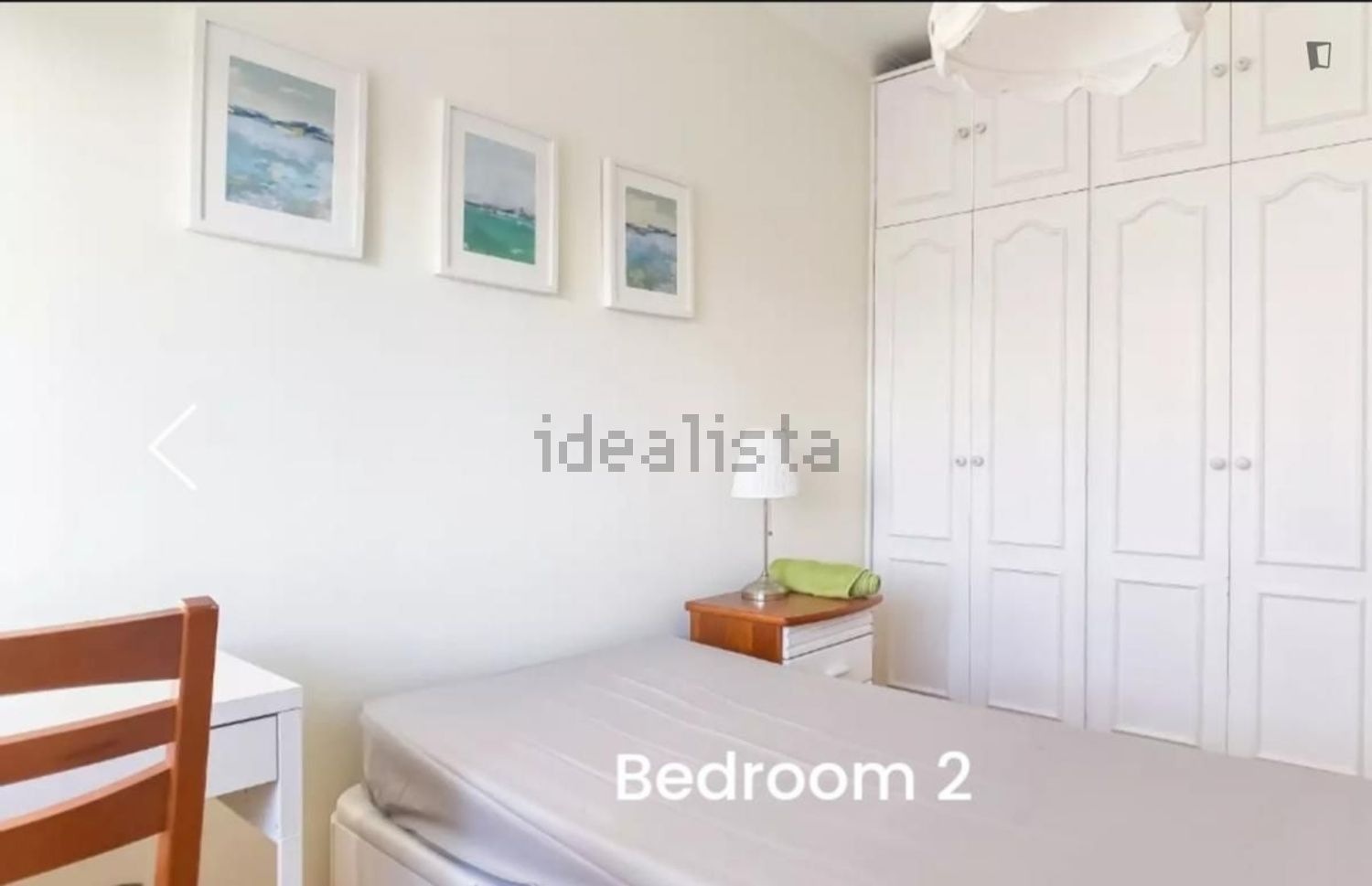 出租房间在Rua Engenheiro Quartin Graça - 卧室