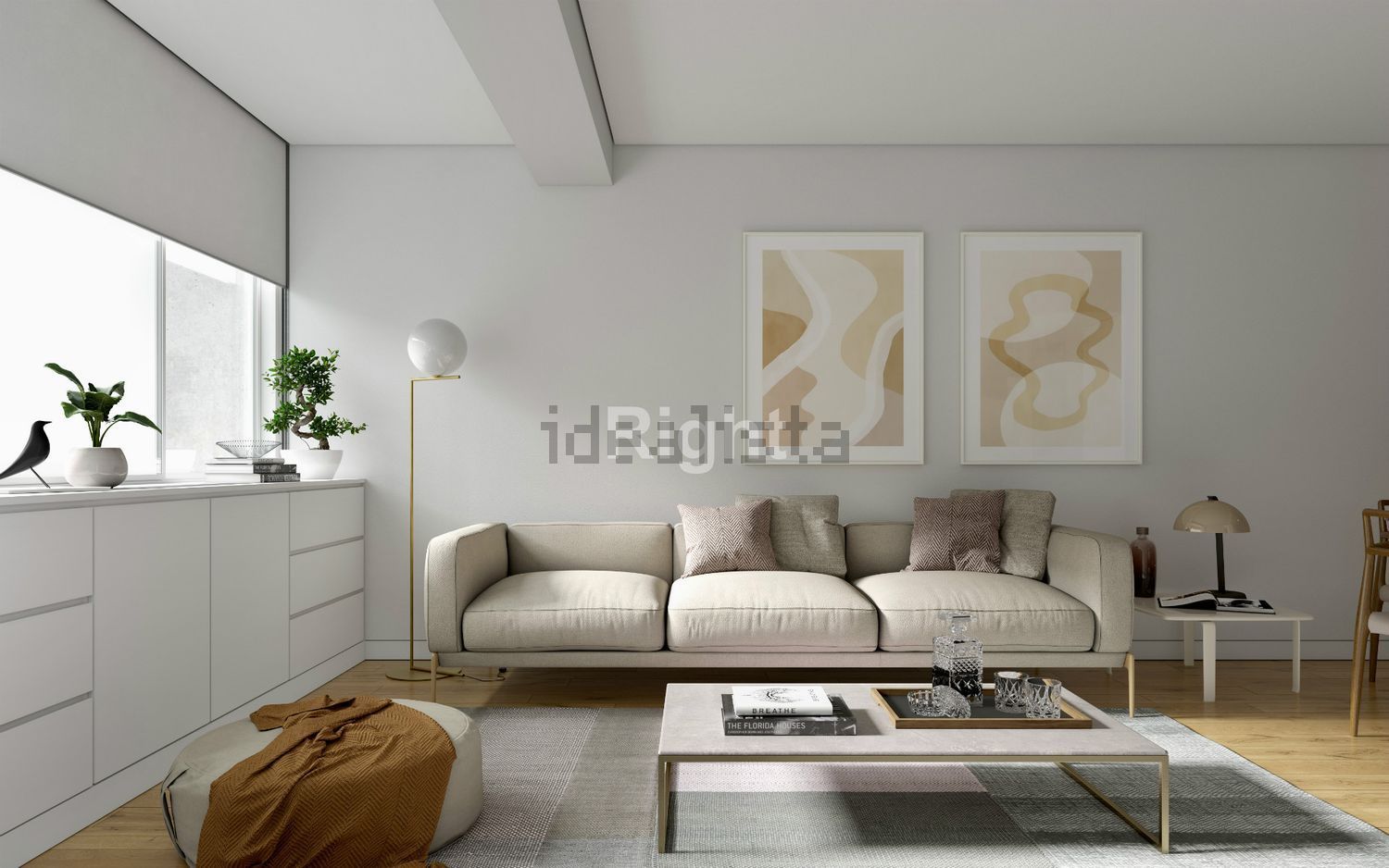 公寓 t2出售在Avenida Infante Santo, 34 - 客厅