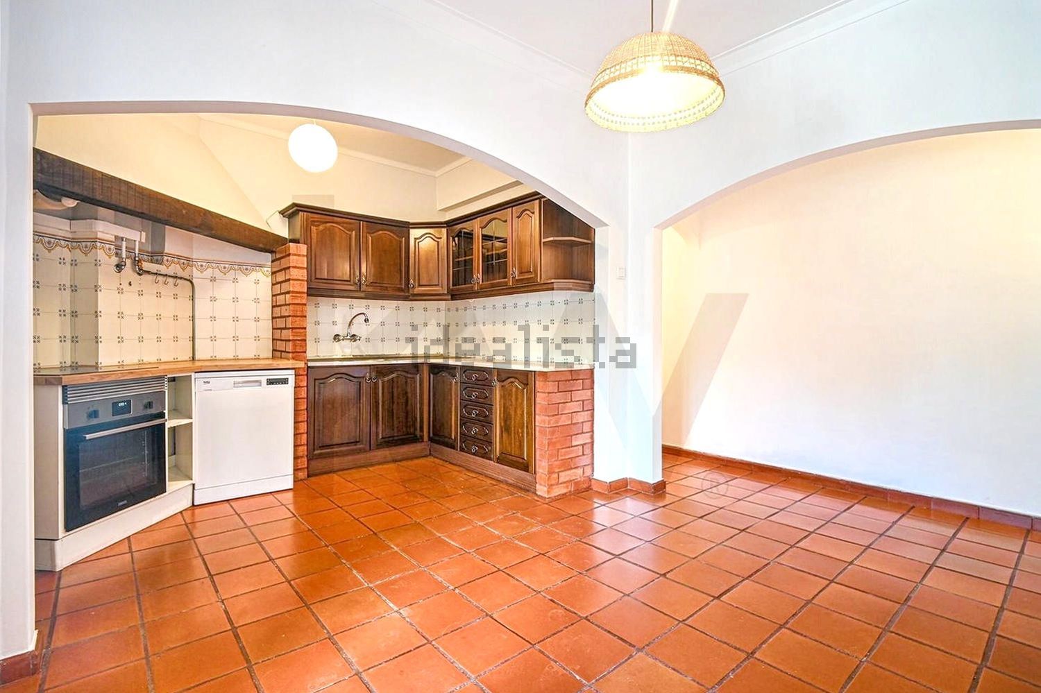 出租公寓 t3在Rua de Santo Antonio s/n - 厨房