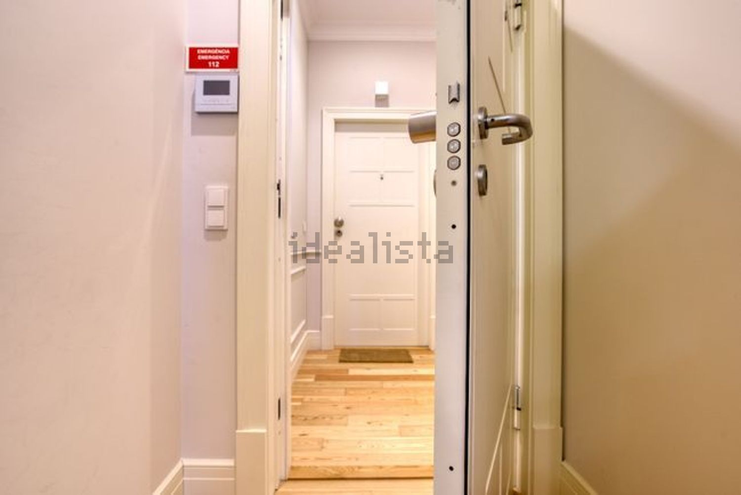 出租公寓 t2在Rua Braamcamp - 过道