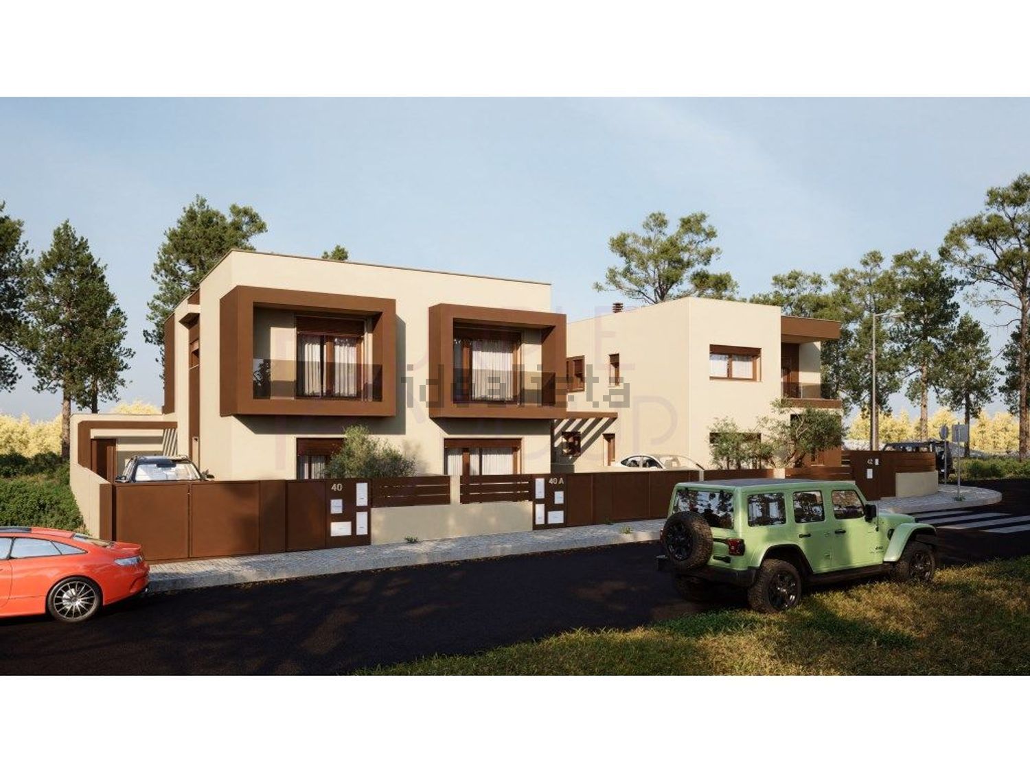 双拼别墅出售在Pinhal do General - 外立面