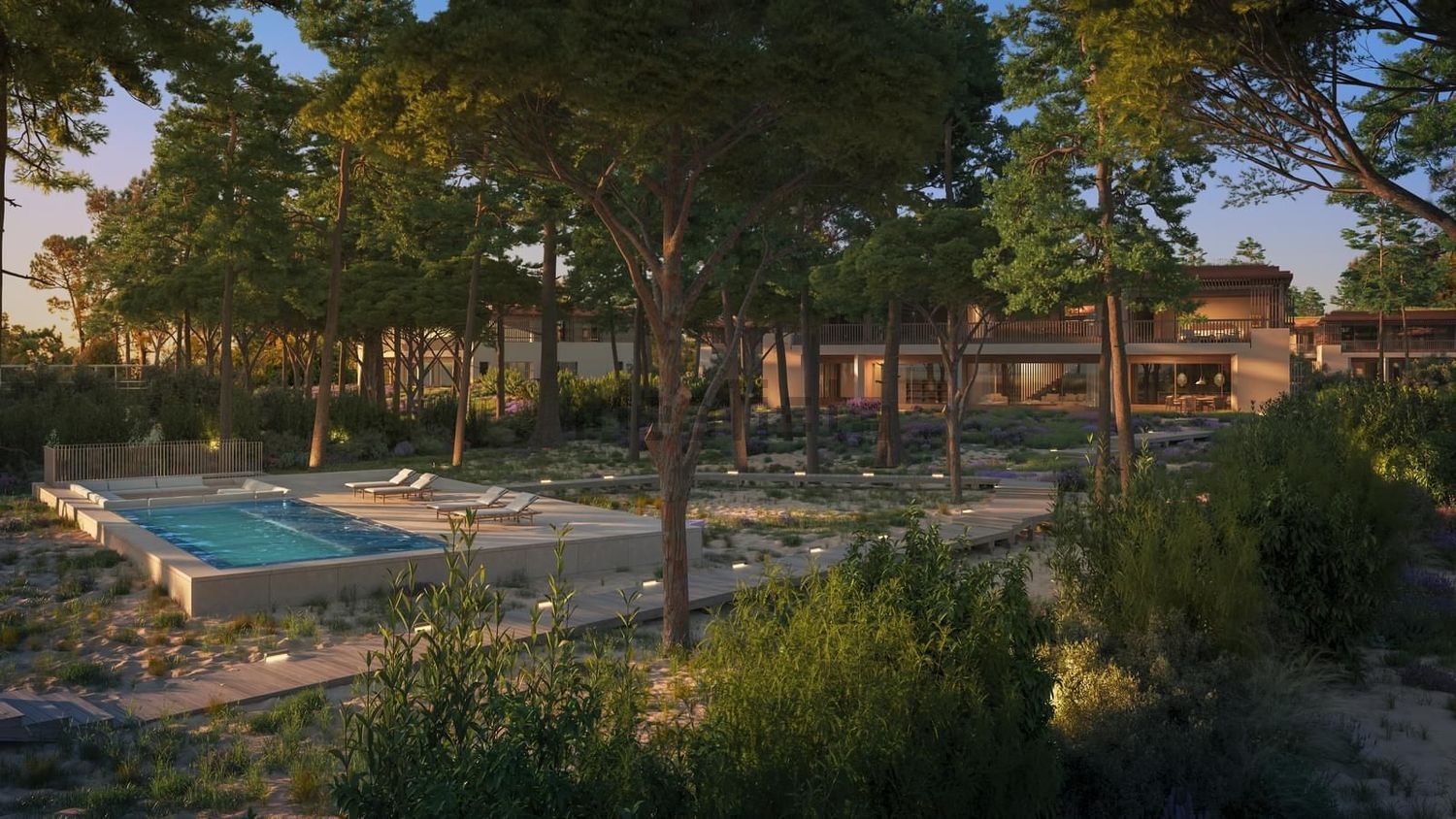 小楼房或别墅出售在Tróia - 花园