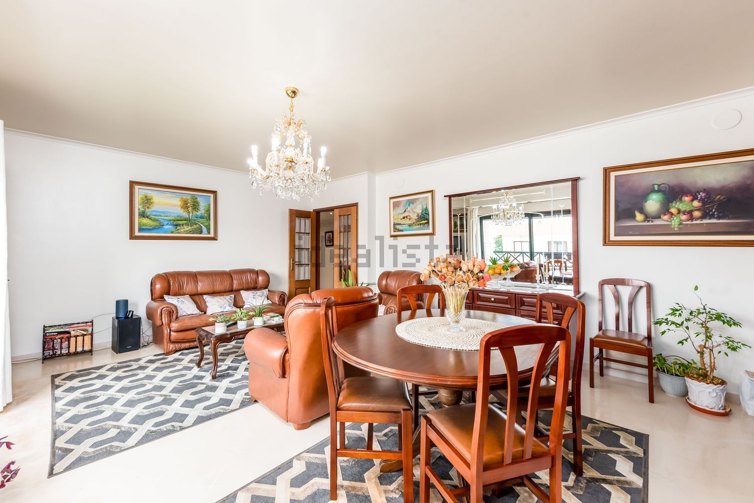 公寓 t4出售在Rua Maria Amália Vaz de Carvalho - 客厅