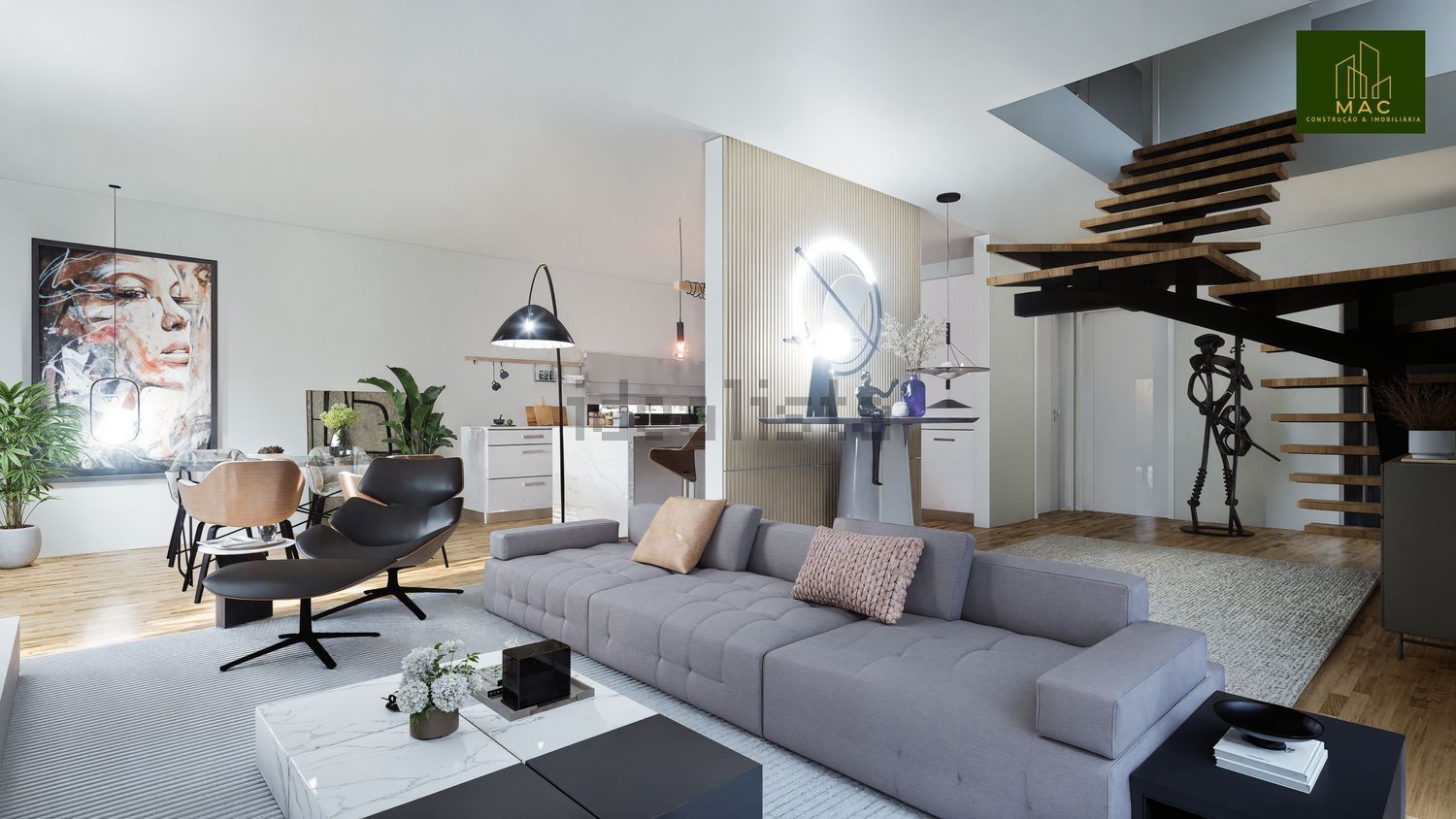 小楼房或独栋别墅出售在Redondos - 客厅