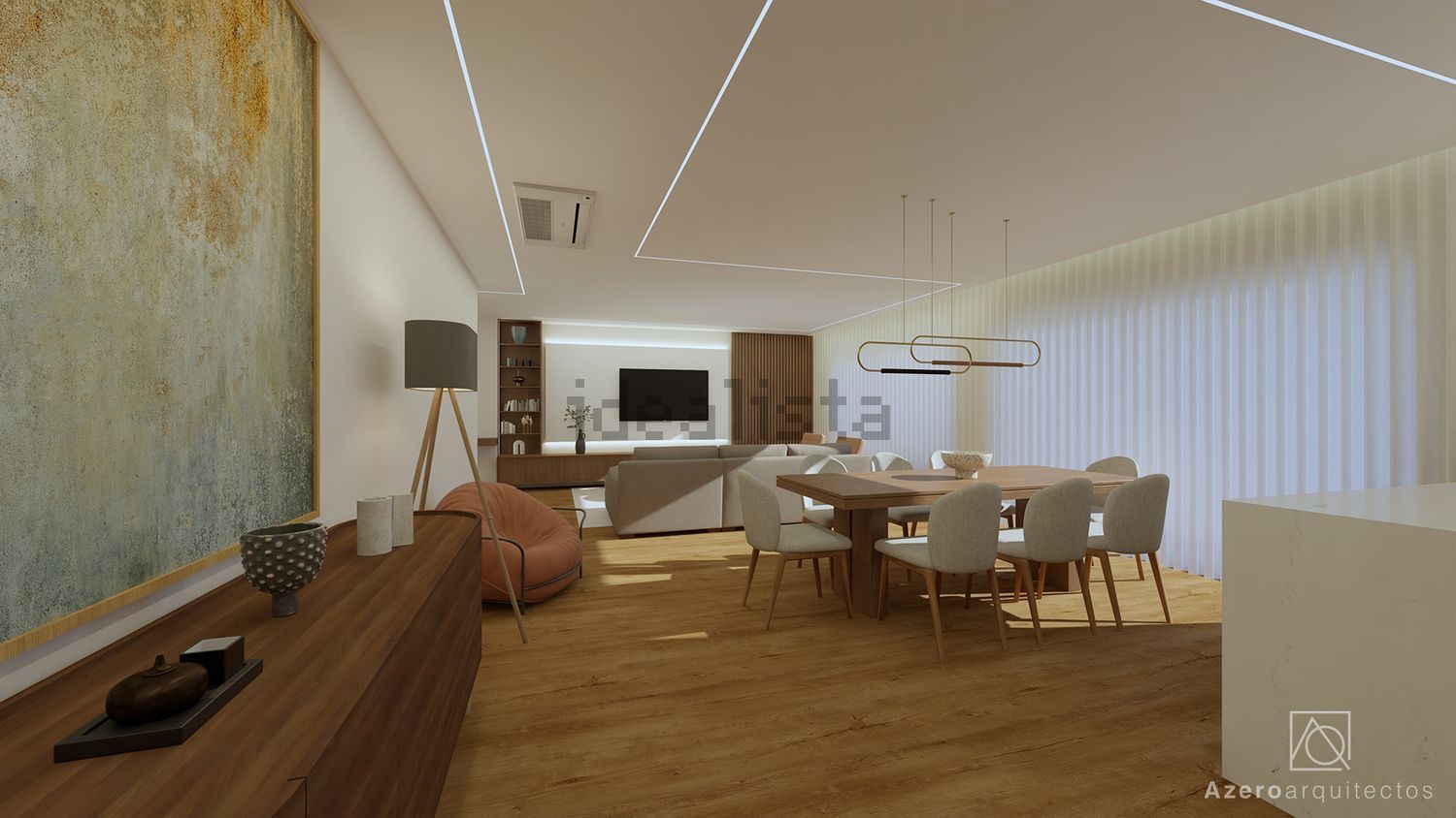 双拼别墅出售在Atalaia e Alto Estanqueiro - Jardia - 客厅