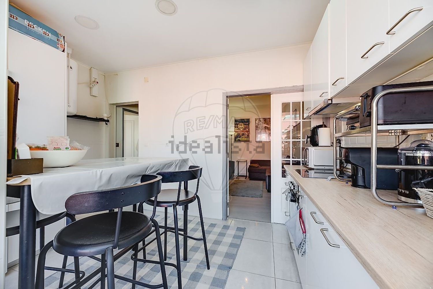 公寓 t2出售在Rua Cândido dos Reis - 厨房