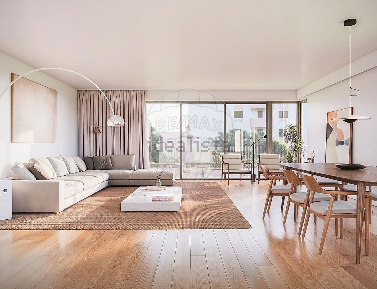 公寓 t3出售在Rua São Tomás de Aquino - 客厅