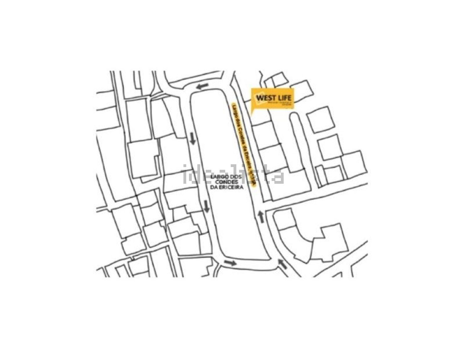 小楼房或独栋别墅出售在Vila de Colares - Mucifal - 平面图