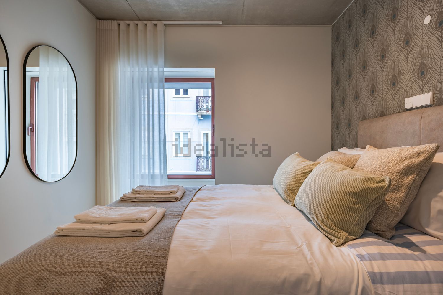 出租公寓 t2在Rua Capitão Leitão - 卧室