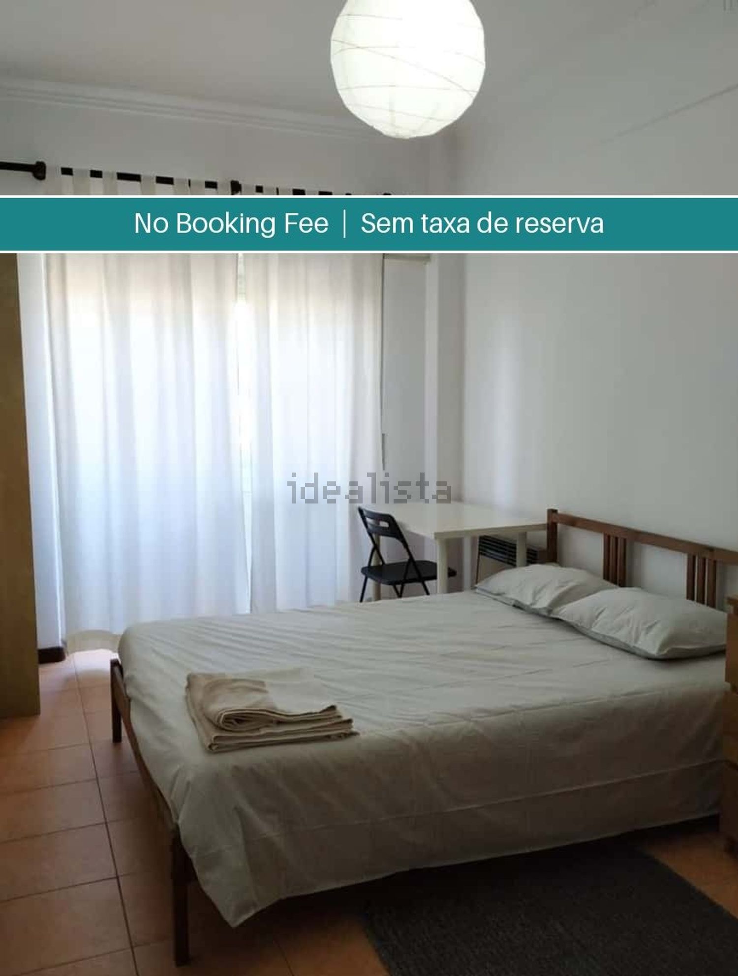 出租房间在Rua Cordeiro Ferreira, 16 - 卧室