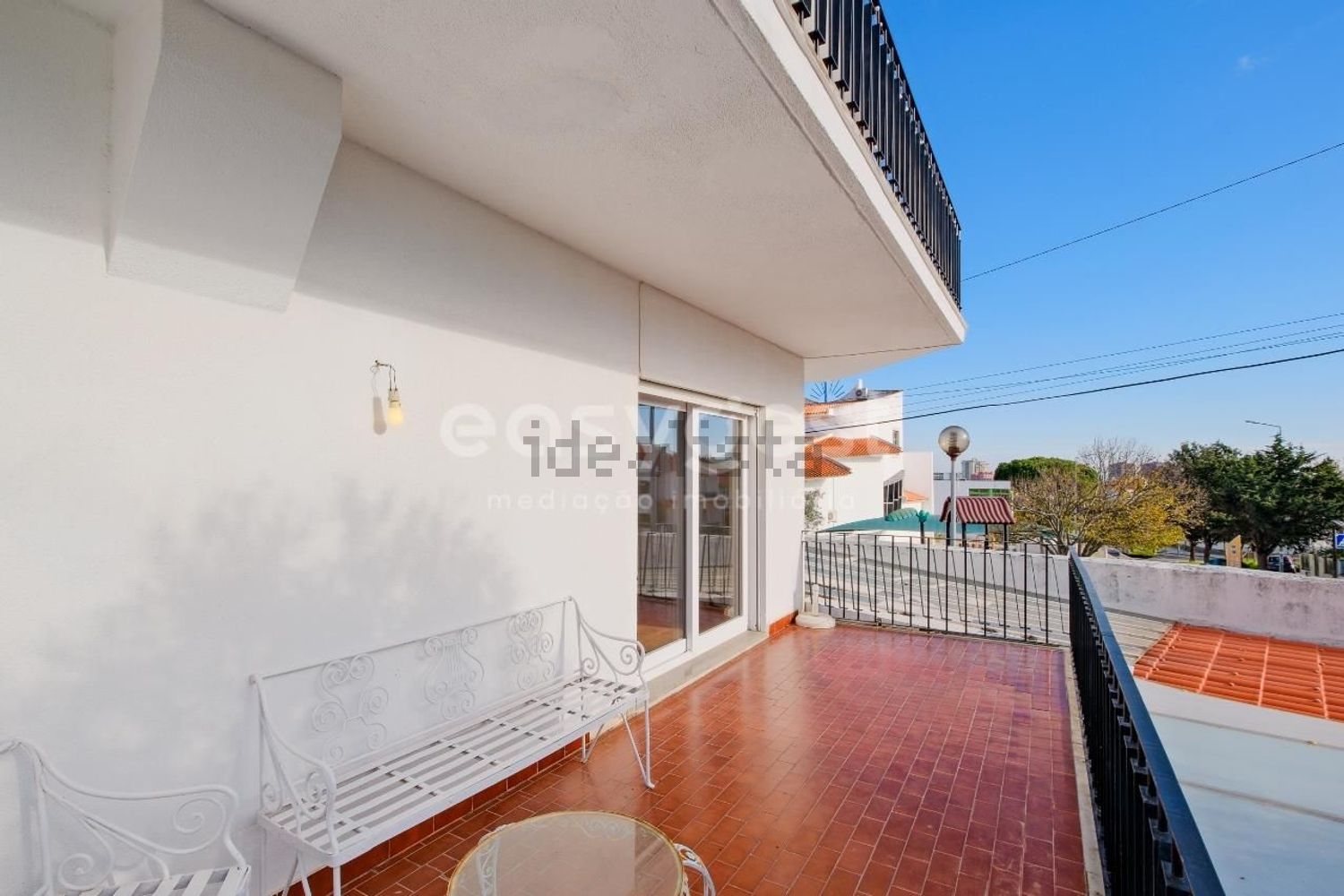 出租双拼别墅在Centro - 阳台