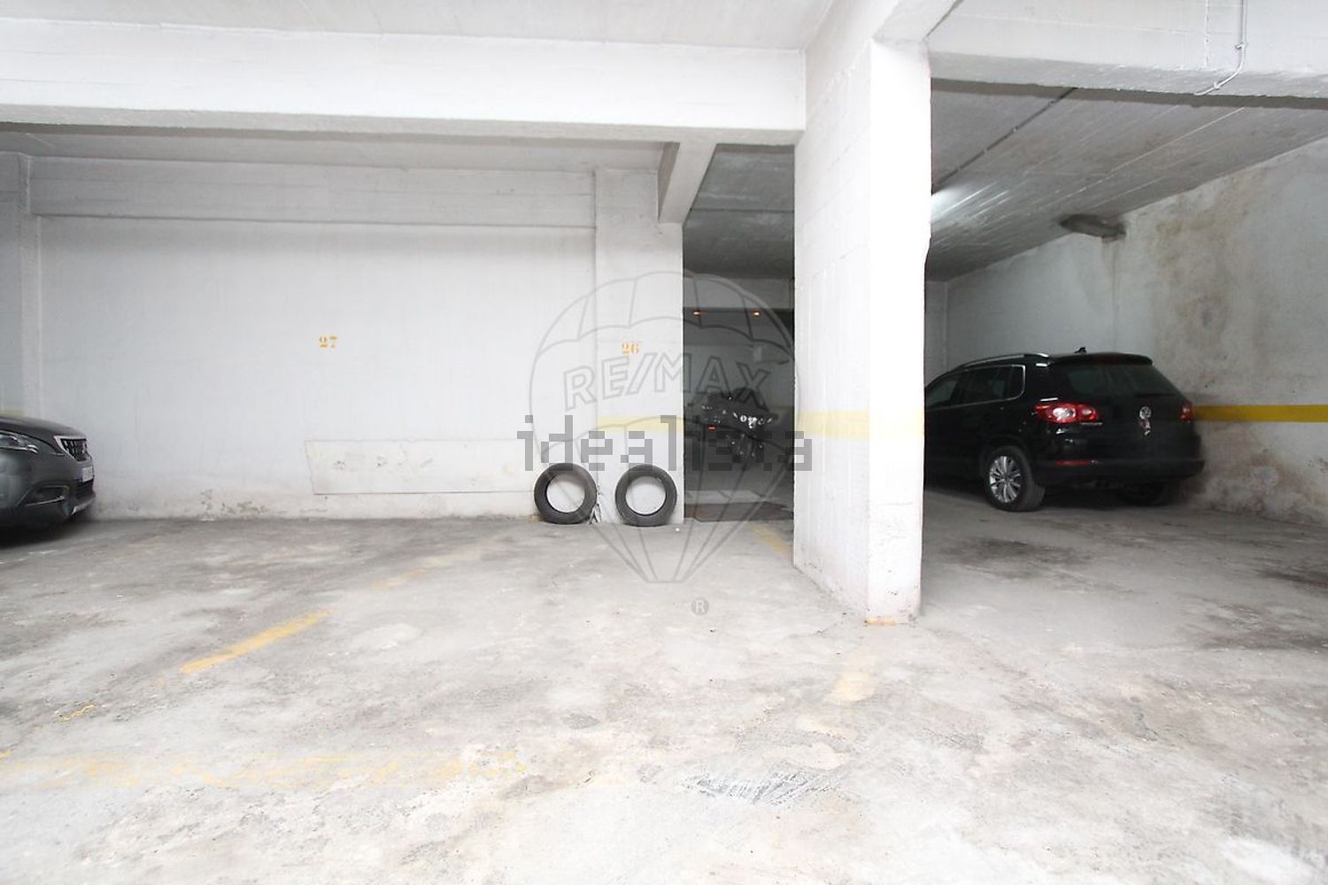 出租公寓 t2在Centro - 停车位