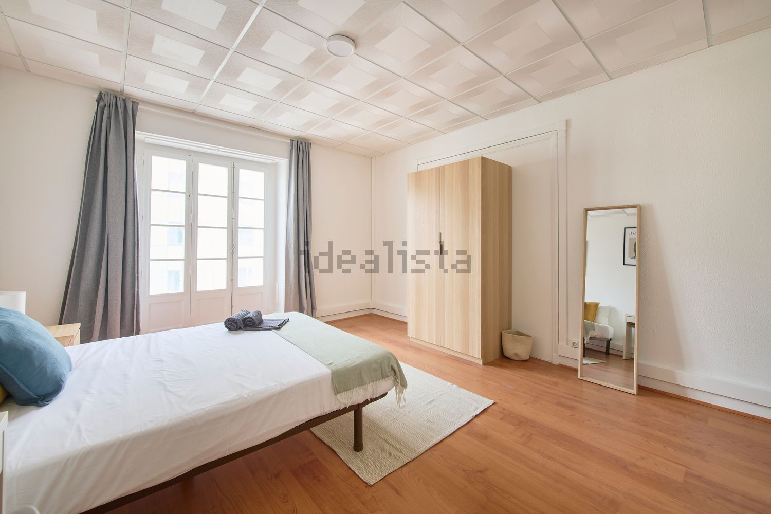 出租房间在Rua Alexandre Herculano - 卧室