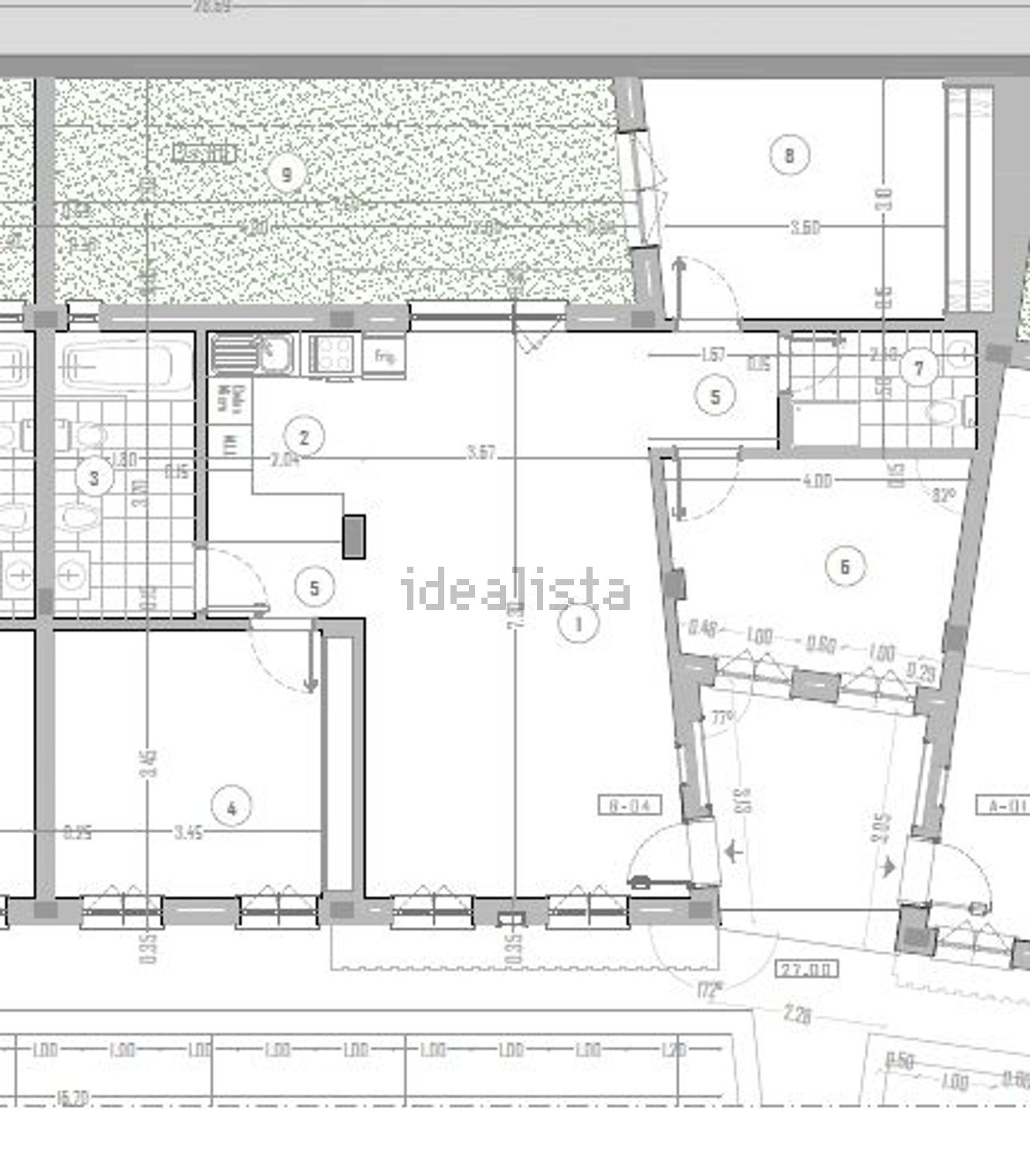 公寓 t3出售在Rua Vale de Lobos, 2560 - 平面图