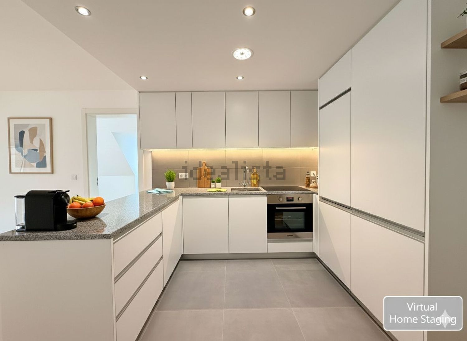 出租公寓 t1在Rua Artur Ferreira da Silva - 厨房