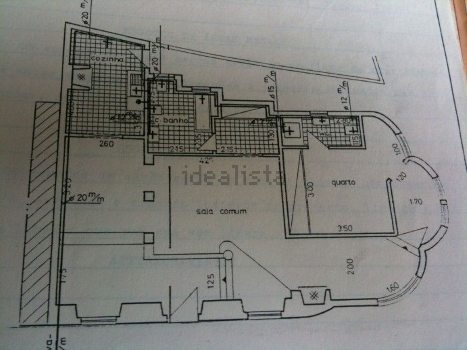 小楼房或独栋别墅出售在São Pedro da Cadeira - 平面图