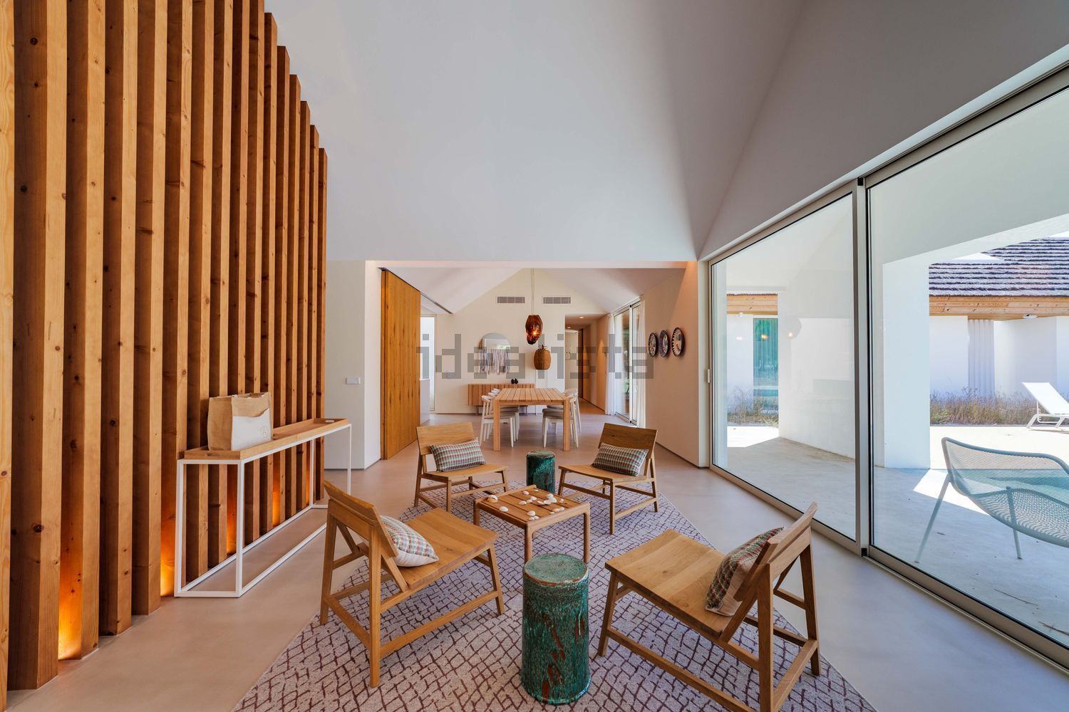 小楼房或独栋别墅出售在Estrada de Bicas - 客厅