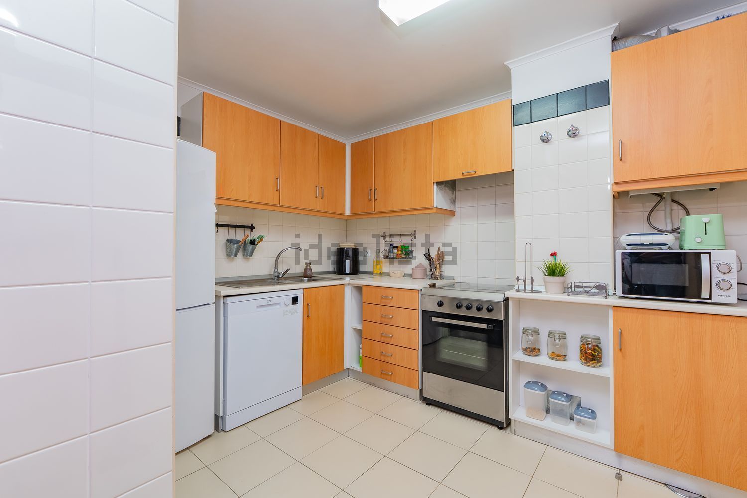 出租公寓 t2在Rua Barata Feyo - 厨房