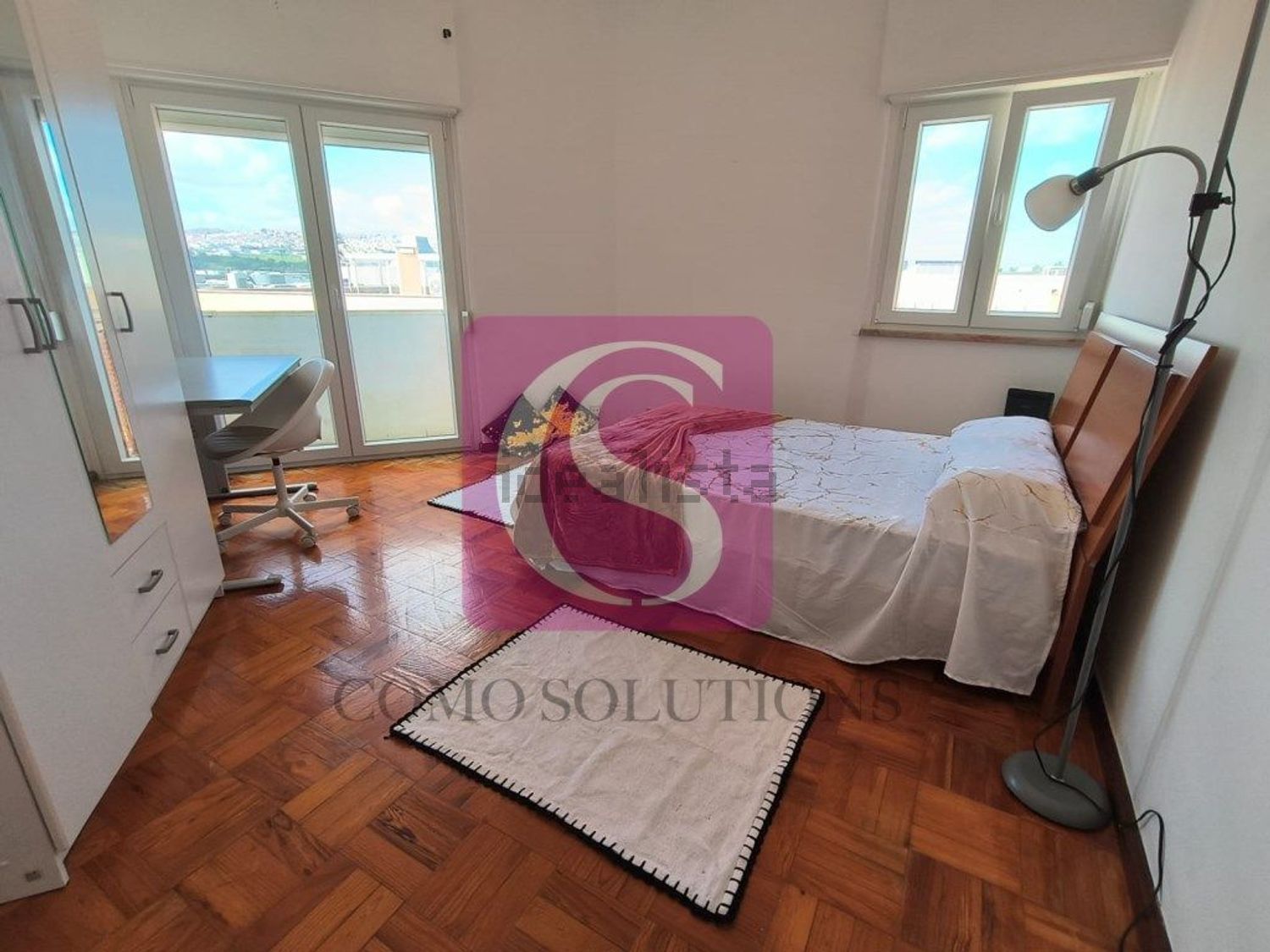 出租公寓 t1在Rua Santo Eloy, 37 - 卧室