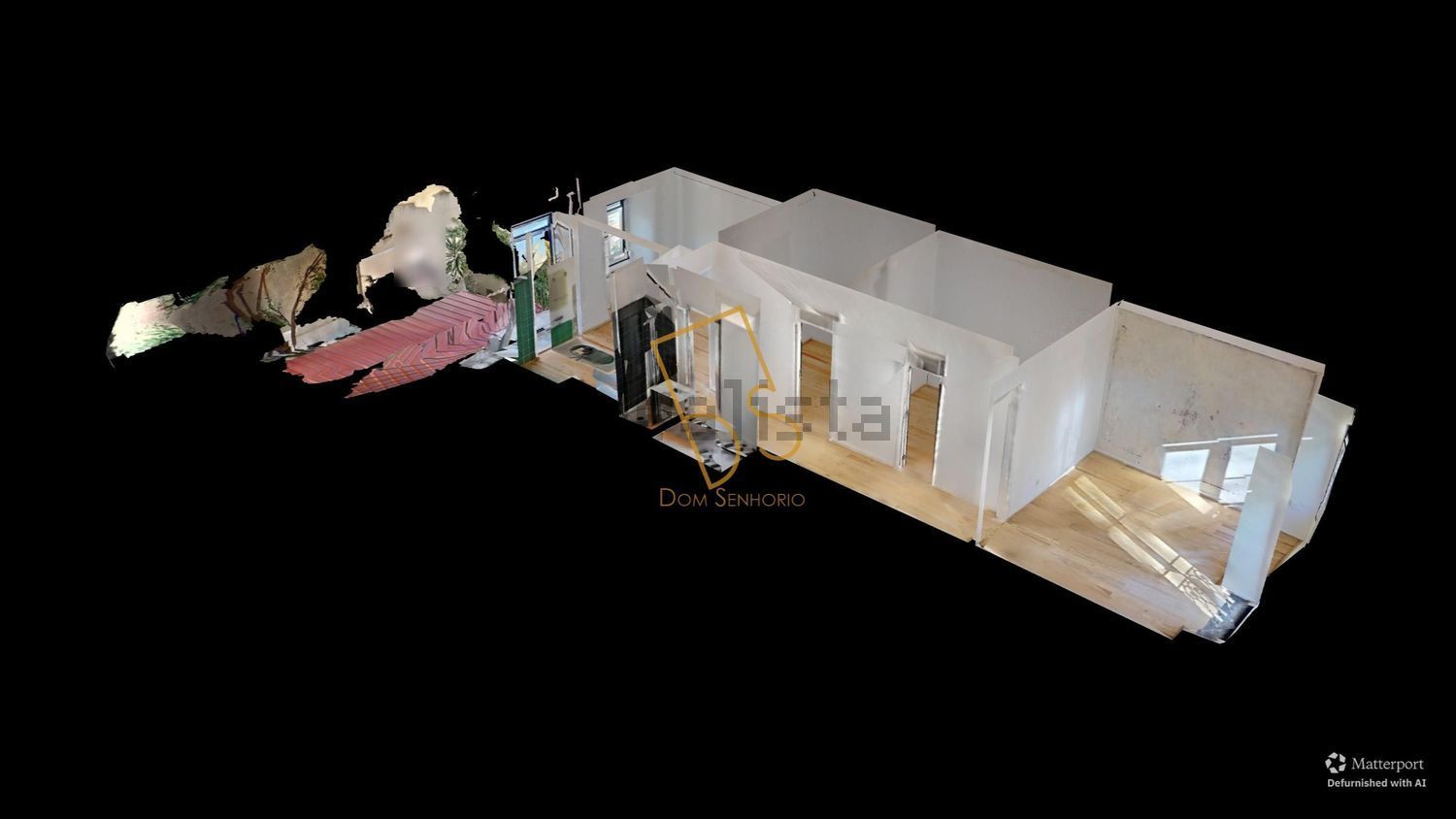 出租公寓 t2在Rua da Senhora da Glória - 平面图