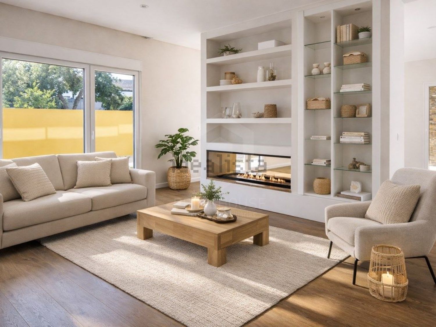 小楼房或独栋别墅出售在Rua das Galeotas, 14 - 客厅