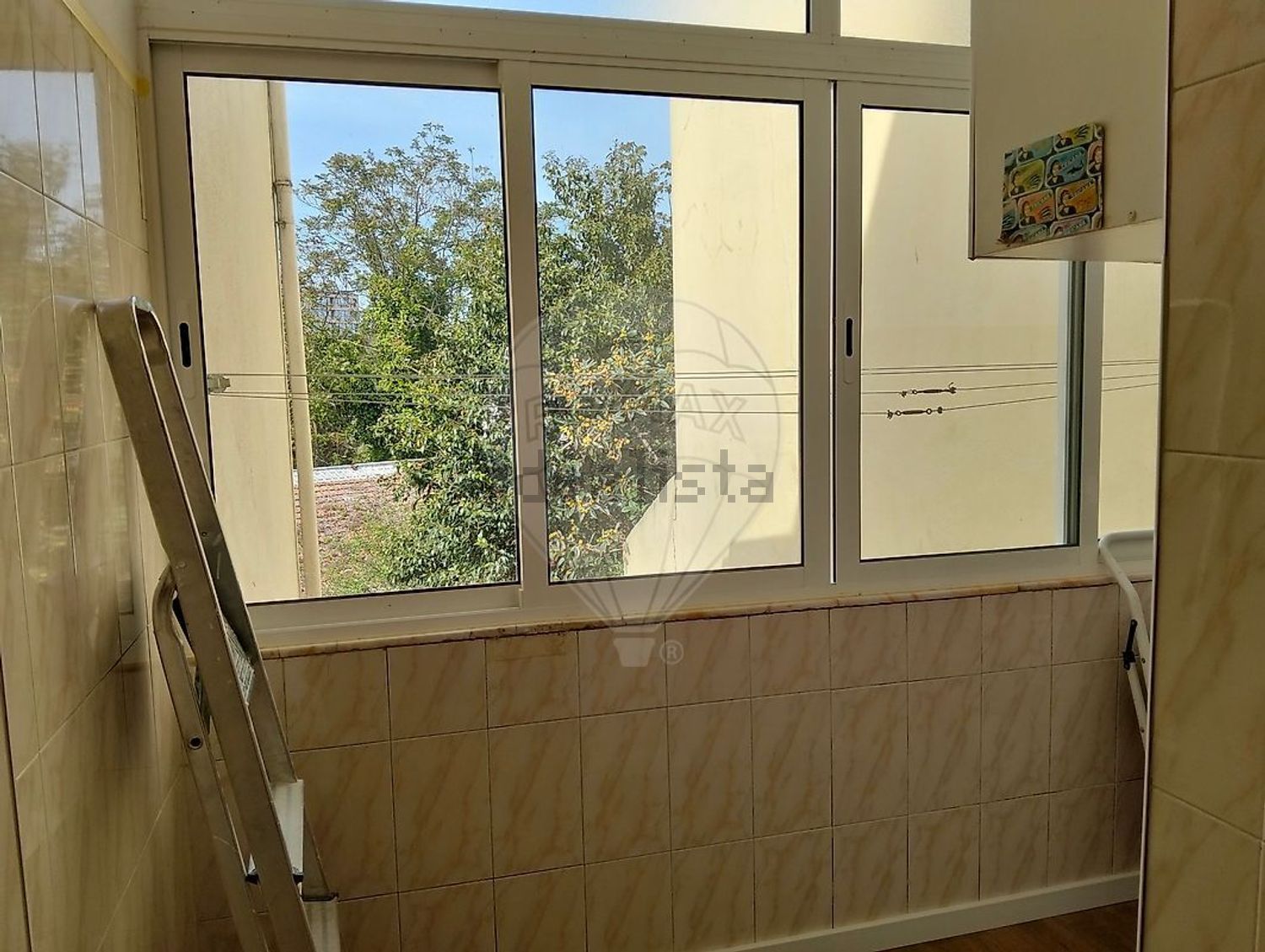 出租公寓 t2在Rua da Alegria - 阳台