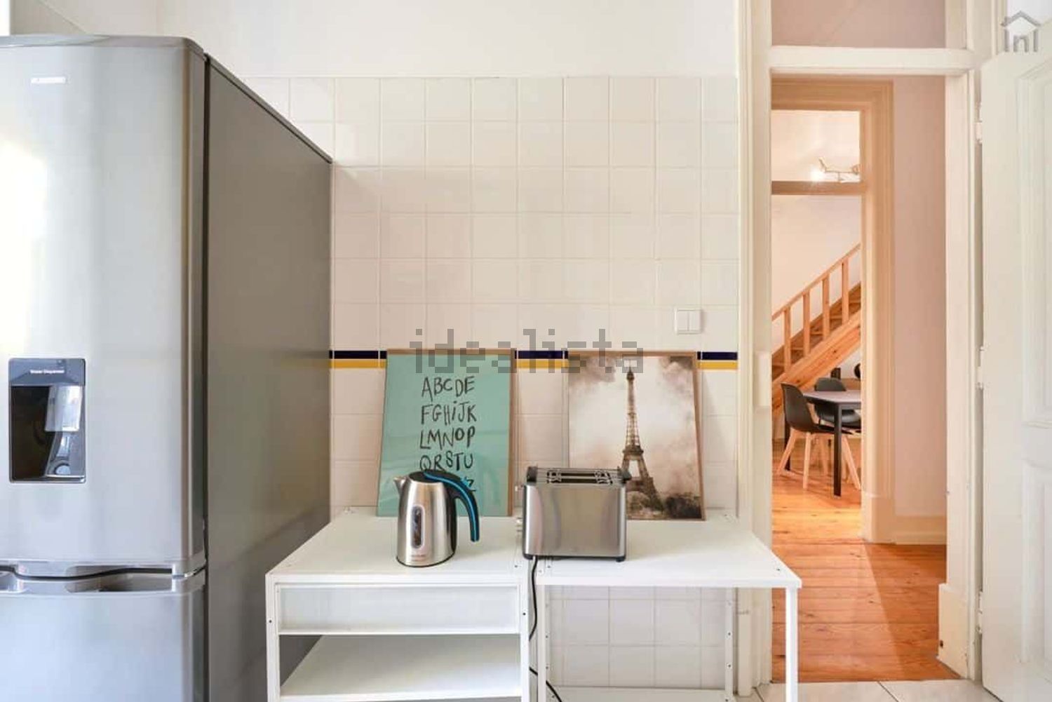 出租房间在Rua São José, 93 - 厨房