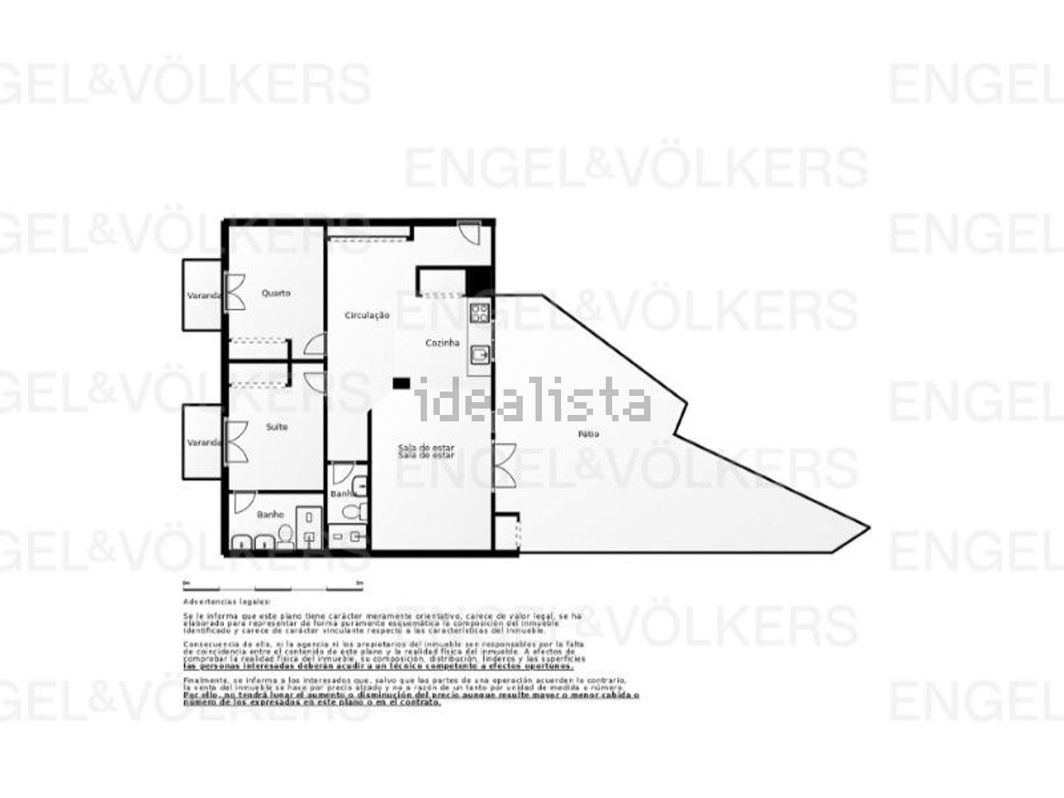 公寓 t2出售在Centro - Santo Amaro - 平面图