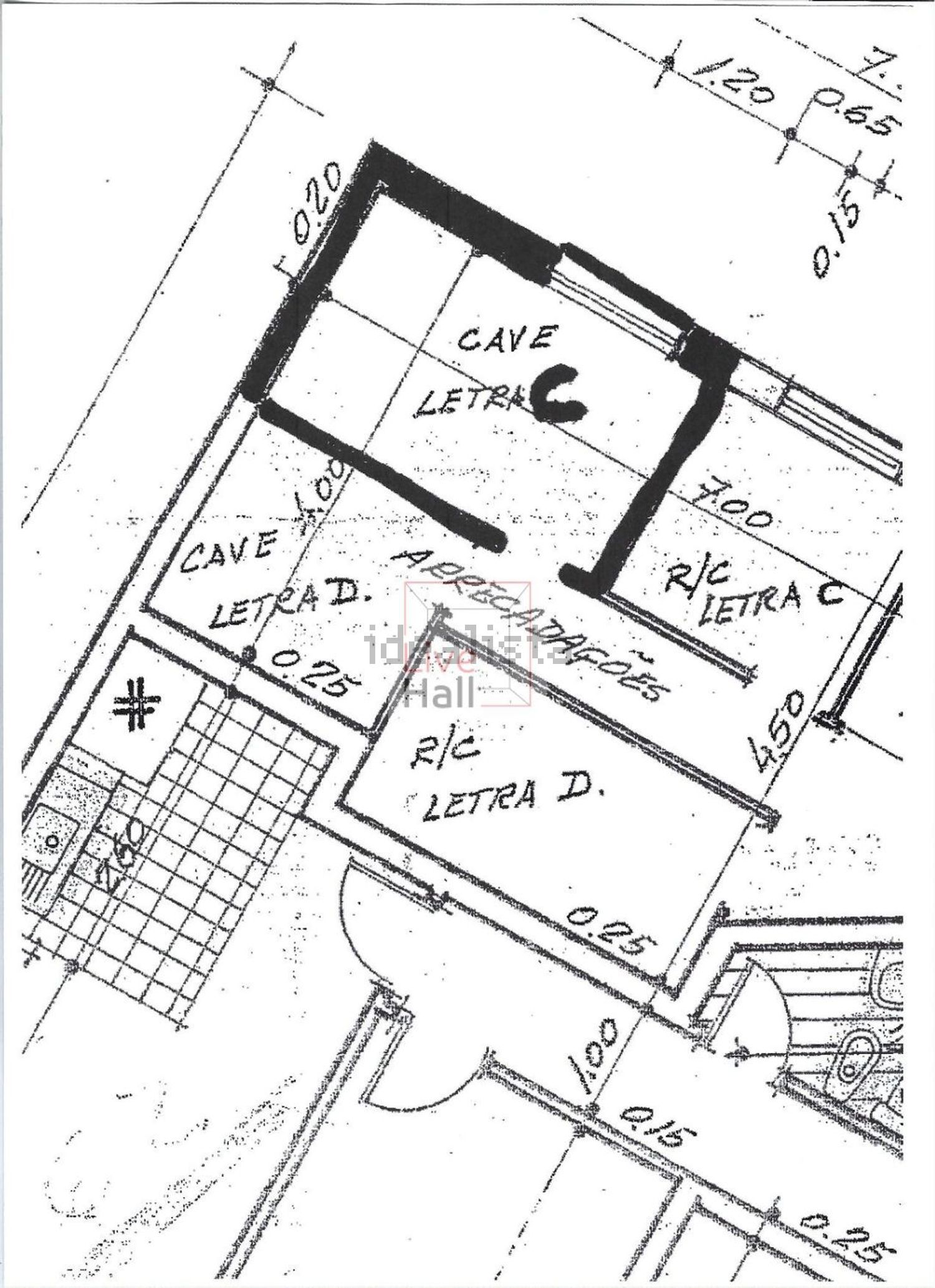 公寓 t2出售在Rua Padre Américo - 平面图