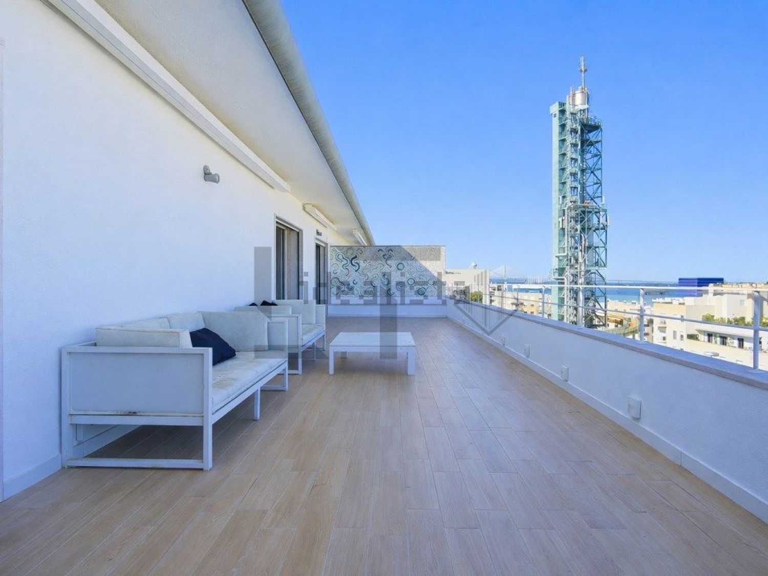 顶层公寓出售在Alameda dos Oceanos - 阳台