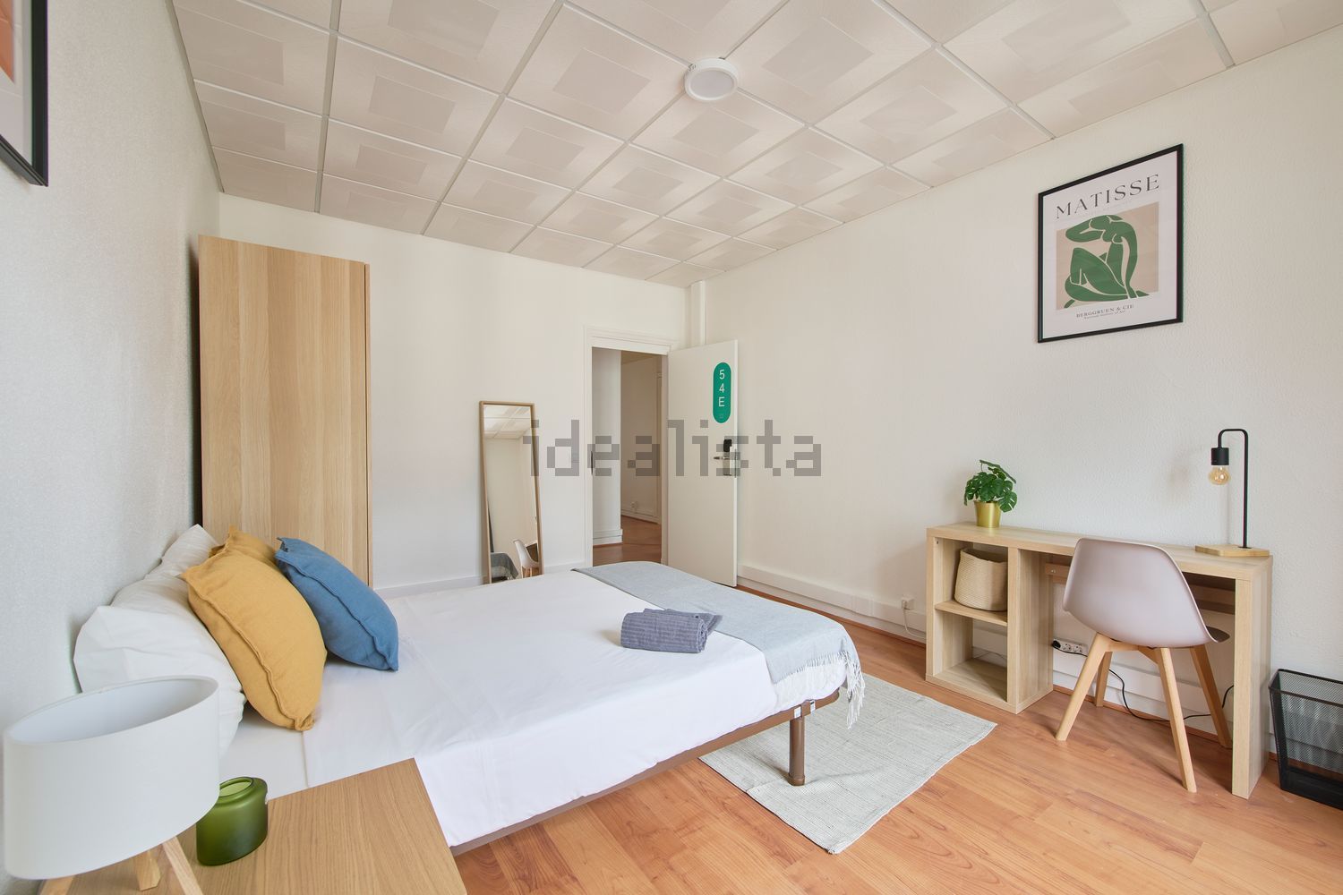 出租房间在Rua Alexandre Herculano - 卧室