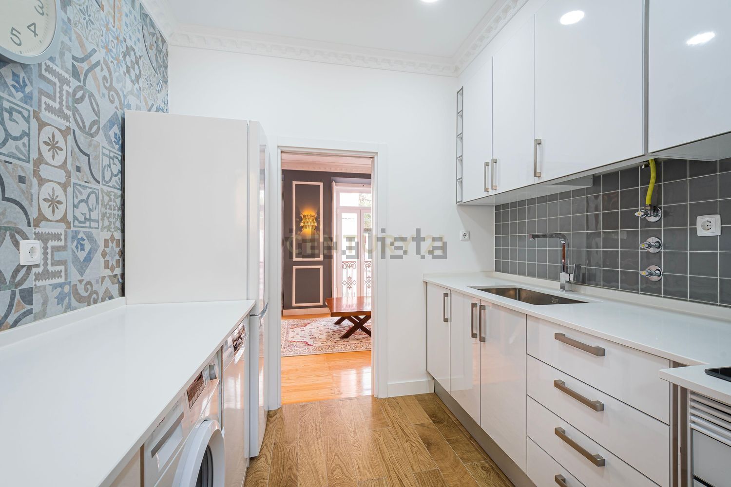 出租公寓 t2在Lapa - 厨房