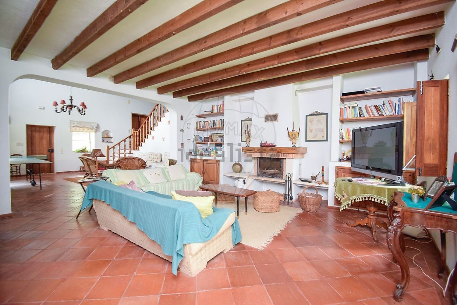 小楼房或独栋别墅出售R. da Portela - 客厅