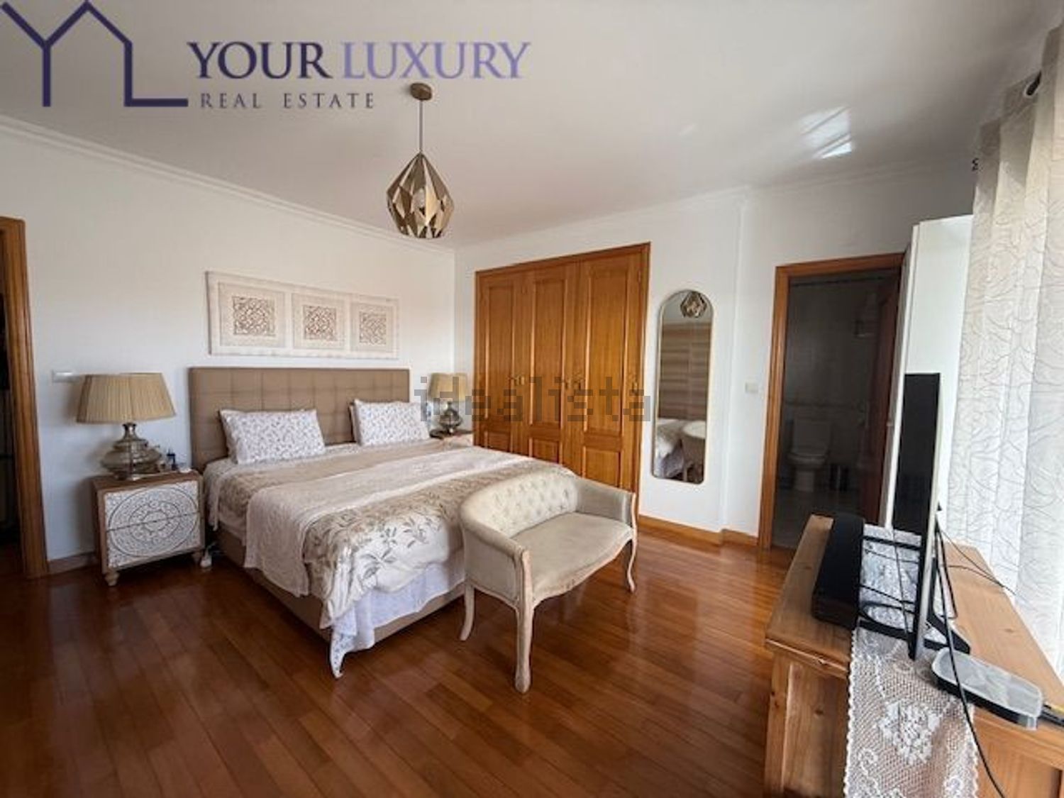 出租公寓 t2在Serra das Minas - 卧室