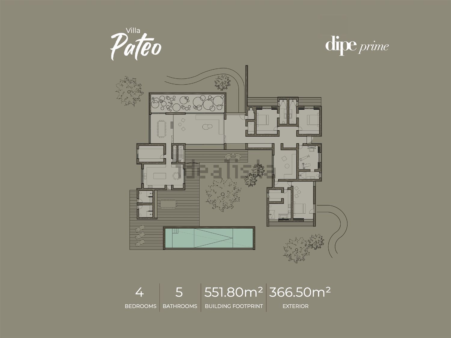 小楼房或独栋别墅出售在Melides - 平面图
