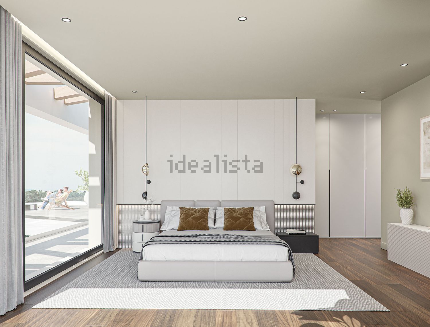 小楼房或独栋别墅出售在Rua Maria Inês Massano - 卧室