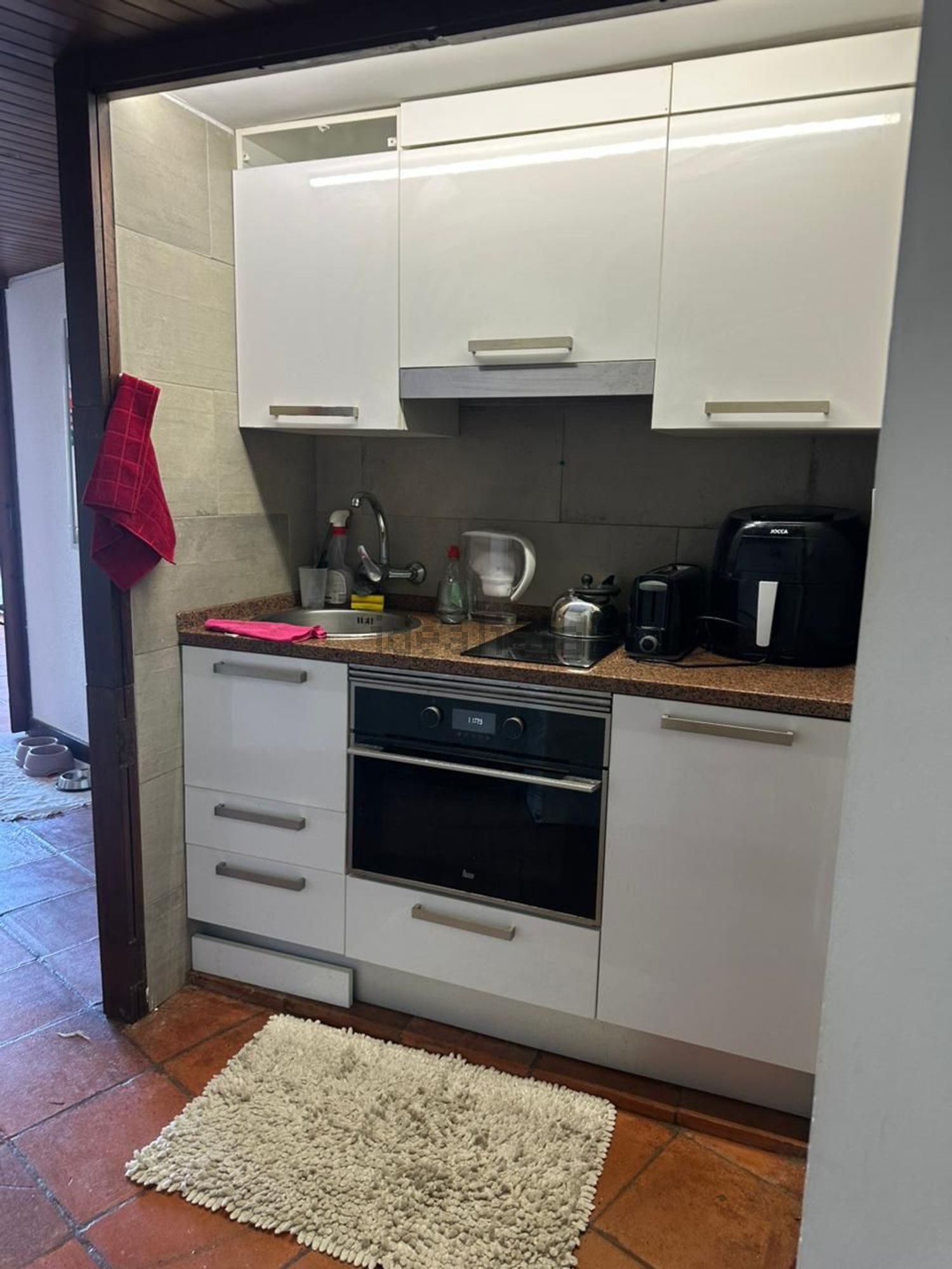 出租公寓 t1在Rua do Viveiro, 8 - 厨房