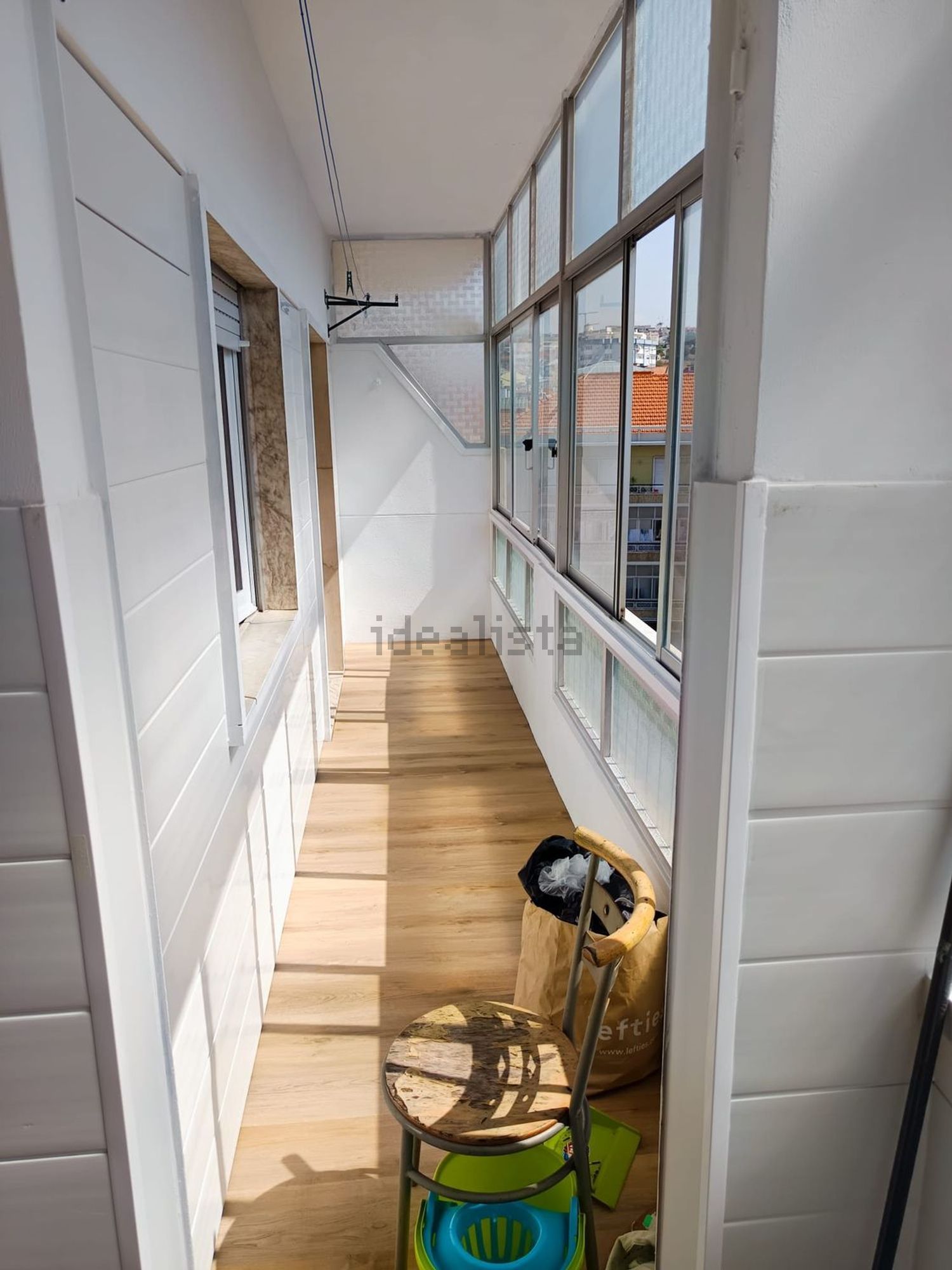 出租公寓 t2在Rua Heliodoro Salgado, 9 - 露台