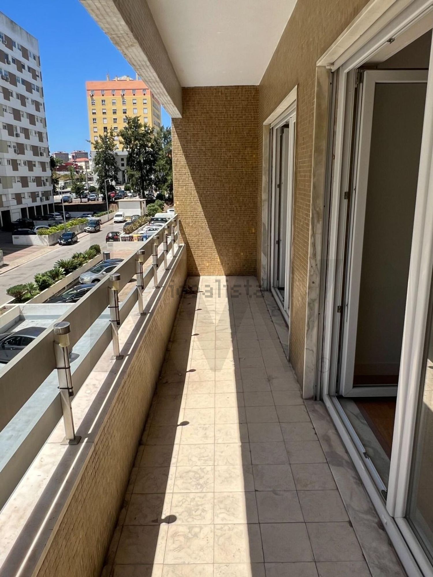 出租公寓 t4在Rua Fernão de Magalhães - 阳台