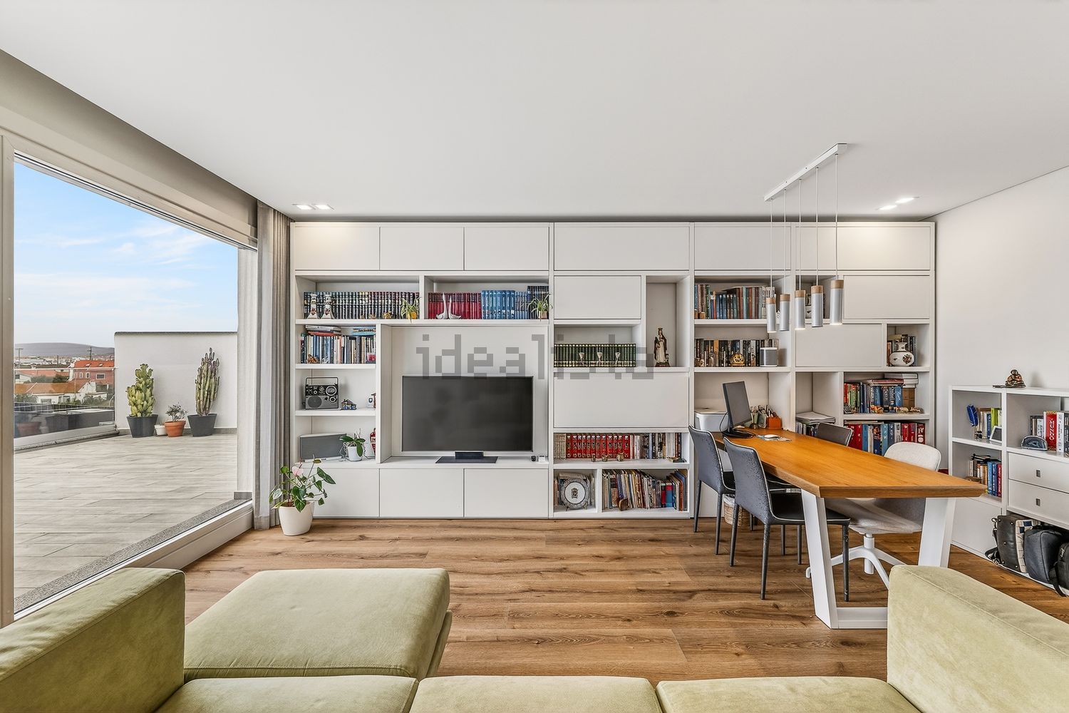 顶层公寓出售在Porto Salvo - 客厅