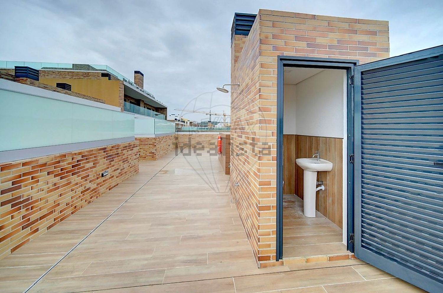 出租公寓 t2在Rua José Leiria Fernandes - 阳台