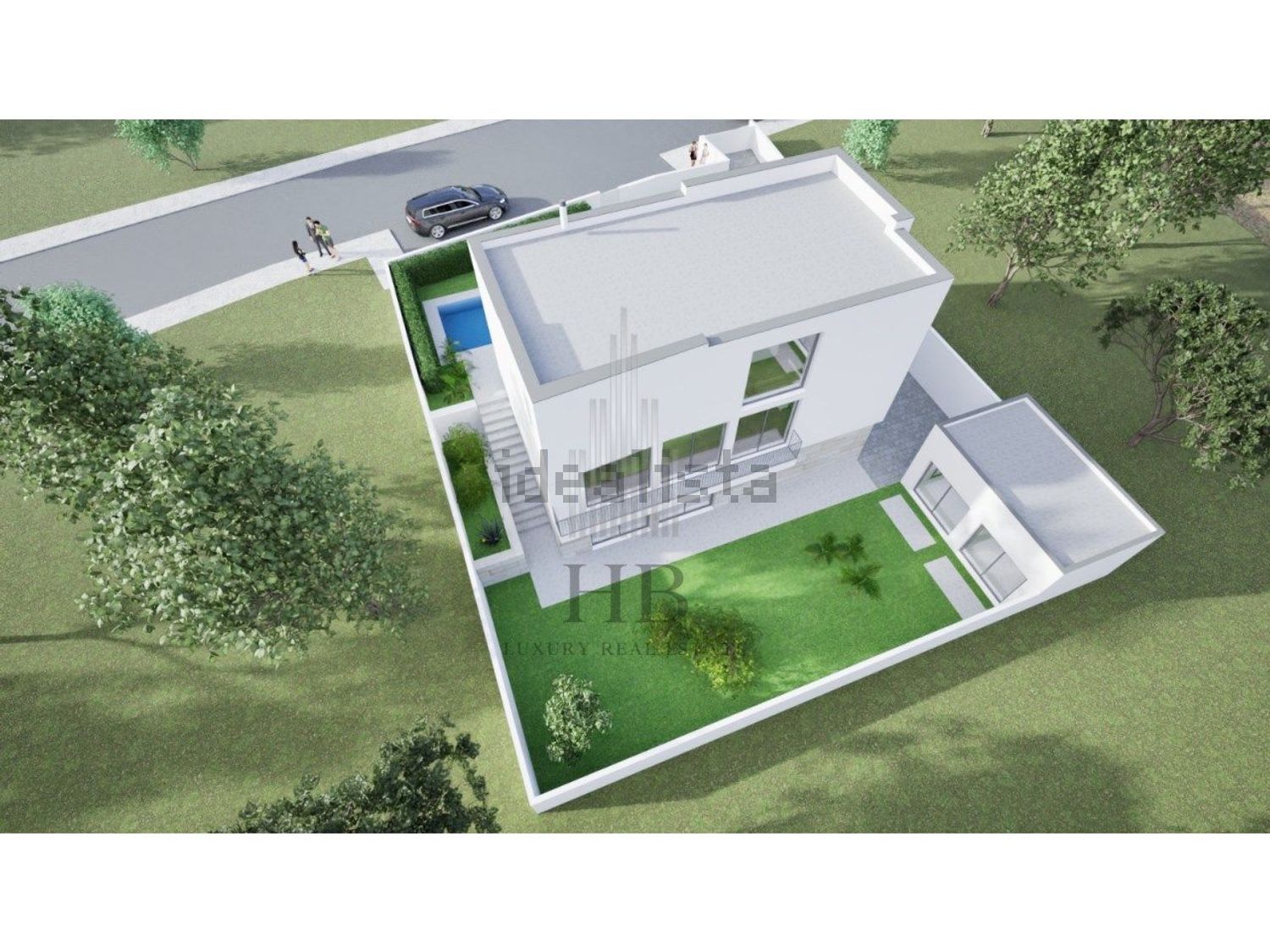 小楼房或独栋别墅出售Pobral - 平面图