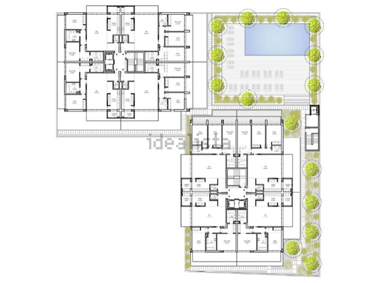 公寓 t2出售在Avenida Doutor António Silva Marques, 10 - 平面图